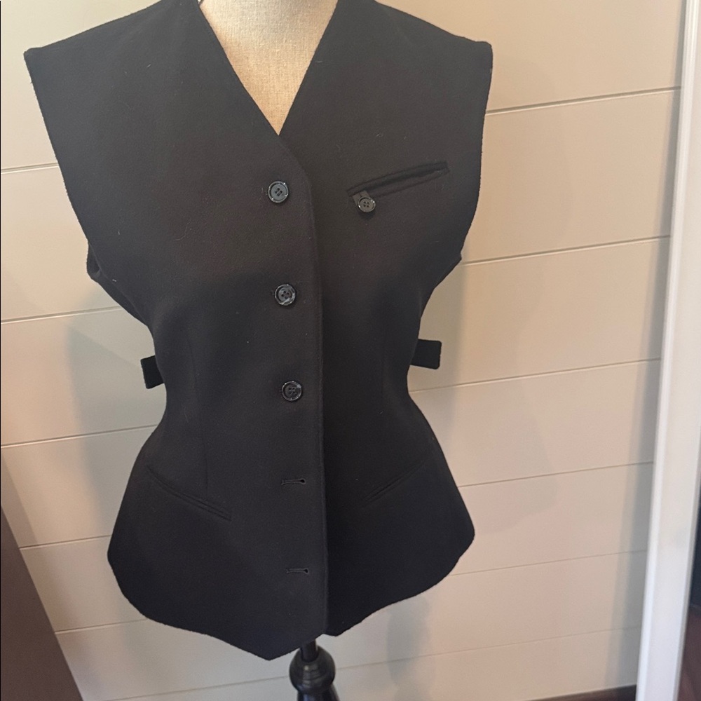 Acne studios wool vest size 34